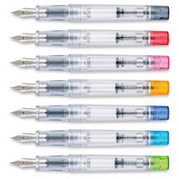 Pilot Prera Clear Fountain Pens, available colors