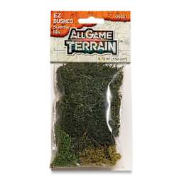 All Game Terrain EZ Bushes - Summer Mix, front of packaging