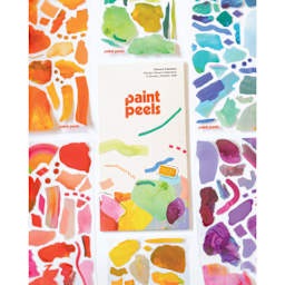 Katherine Simdon Studios Paint Peels Stickers - Vibrant Palettes, contents and packaging
