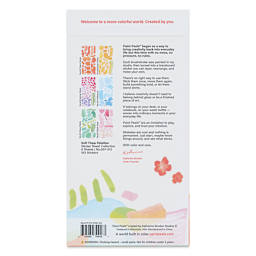 Katherine Simdon Studios Paint Peels Stickers - Soft Thaw, back of packaging