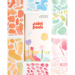Katherine Simdon Studios Paint Peels Stickers - Soft Thaw, sheets and packaging
