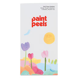 Katherine Simdon Studios Paint Peels Stickers - Soft Thaw, front of packaging