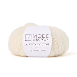 Mode at Rowan Alpaca Cotton Yarn - Snowflake, 131 yds