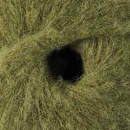 Mode at Rowan Alpaca Haze Yarn - Khaki, 233 yds close up to show texture