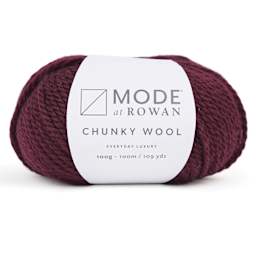 Mode at Rowan Chunky Wool Yarn - Burgundy, 109 yds
