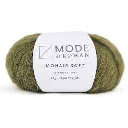 Mode at Rowan Mohair Soft Yarn - Moss, 137 yds with packaging
