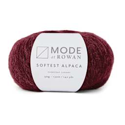 Mode at Rowan Softest Alpaca Yarn - Cranberry, 142 yds