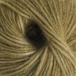 Mode at Rowan Softest Alpaca Yarn - Olive, 142 yds close up to show texture