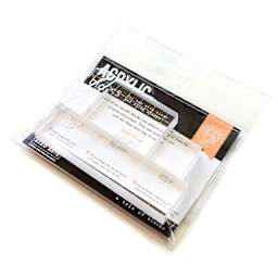 Hero Arts Acrylic Blocks - Set of 3, Assorted Sizes in packaging