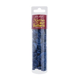 John Bead Nutton But Buttons - Dark Blue, Resin, 130 g Tube
