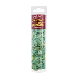 John Bead Nutton But Buttons - Light Green, Resin, 130 g Tube