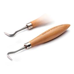 Xiem Tools Belly Hook Pro Sculptor's Rake - Medium