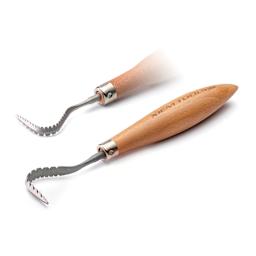 Xiem Tools Belly Hook Pro Sculptor's Rake - Large