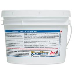 Excalibur 600 Process Ink - Black, Gallon, side of packaging