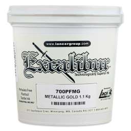 Excalibur 700 Metallic Inks - Gold, Quart front