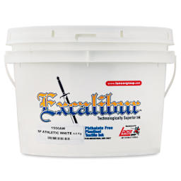 Excalibur 1550 SportPro Athletic Ink - White, Gallon, front of packaging