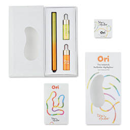Tom's Studio Ori Infinity Dual Highlighter - Yellow and Orange, open packaging