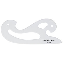 Pacific Arc French Curve - F-14, 7"
