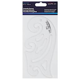 Pacific Arc French Curve - F-26, 6-1/2", in packaging