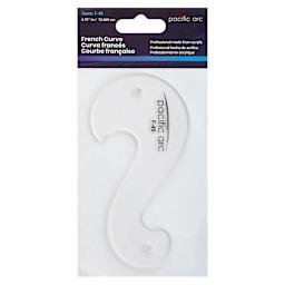 Pacific Arc French Curve - F-45, 4-3/4", in packaging