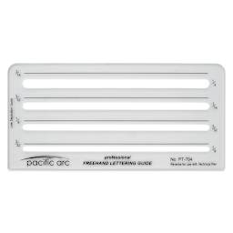 Pacific Arc Freehand Lettering Template