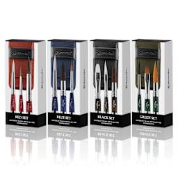 Escoda Synthetic Travel Brush Sets, packaging