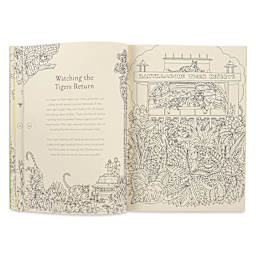 Return of the Wild Coloring Book, "Watching the Tiger's Return"