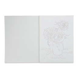 The Pepin Press Artists' Colouring Book - Van Gogh (inside book)