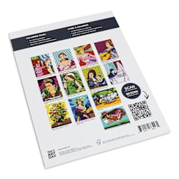 Today Is Art Day Art History Coloring Book - Women in Art (back cover)