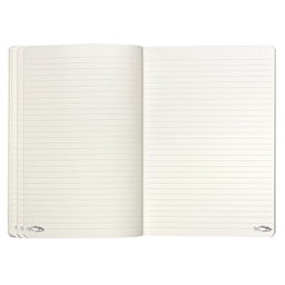 Caran d'Ache Toile de Jouy Holiday Notebook - 5.8" x 8.3", open