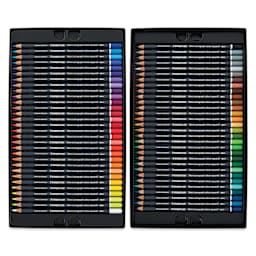 Staedtler Mars Lumograph Colour Aquarell Watercolor Pencils - Set of 60, Assorted Colors, contents