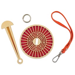 Hemptique Wrist Yarn Holder - Abstract