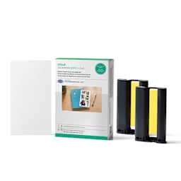 Cricut StickerPix Print + Cut Sticker Sheets & Ink Cartridges Set