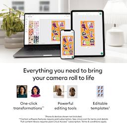 Everything you need to bring your camera roll to life: one-click transformations, powerful editing tools, and editable templates.