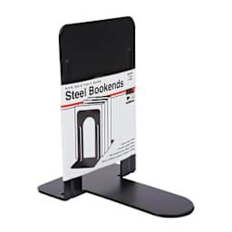 Charles Leonard Steel Bookends in packaging