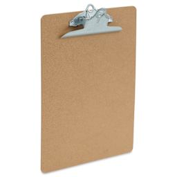 Charles Leonard Masonite Clipboard - 8.5" x 11" angled view