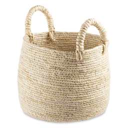 Design Ideas Mazi Basket with Handles - Front view of Basket
