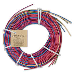 P.L. Butte Multi-Color Dyed Reed Mix - Pastel Parfait, #3 Round Reed, 4 oz back