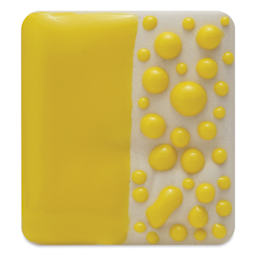 Laguna Versa 5 Glaze - 320 Bright Yellow possible texture comparison
