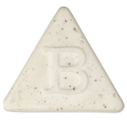 Botz Pro Glaze - Pyrite White, 200 ml sample fired to 1250°C / 2282°F