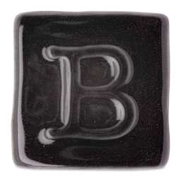 Botz Pro Glaze - Onyx Black, 200 ml sample fired to 1050°C / 1922°F
