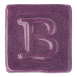 Botz Pro Glaze - Amethyst, 200 ml sample fired to 1050°C / 1922°F
