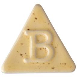 Botz Pro Glaze - Calcite Yellow, 800 ml sample fired to 1250°C / 2282°F