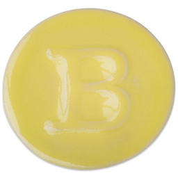 Botz Pro Glaze - Citrine Yellow, 800 ml sample fired to 1150°C / 2102°F