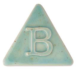 Botz Pro Glaze - Larimar, 200 ml sample fired to 1250°C / 2282°F