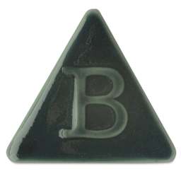 Botz Pro Glaze - Malachite, 200 ml sample fired to 1250°C / 2282°F