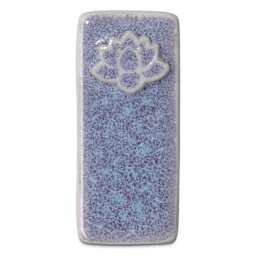 Speedball Mid-Fire Glaze - Lavender Mist - finished example fired at cone 6