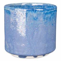 Amaco Cosmos Glaze - CO-21 Galactic Glacier fired to cone 5 oxidation