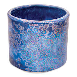 Amaco Cosmos Glaze - CO-24 Blue Starlight fired to cone 6 oxidation
