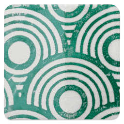 Amaco Ceramic Printing Ink - Hunter Green, 8 oz fired to cone 05 oxidation